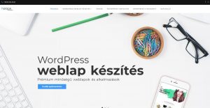 Alapos WordPress weboldal készítés